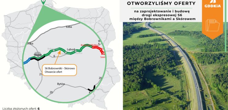 Otwarcie ofert na 13-kilometrowy odcinek S6