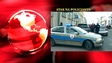 Atak na policjanta