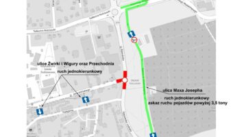 Zamknięcie skrzyżowania ulic Kaszubskiej i Kilińskiego