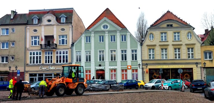 Rewitalizacja Starego Rynku. Od 19 lutego częściowe wyłączenia z ruchu. Aktualizacja – zamknięcie ulic od środy, 21 lutego