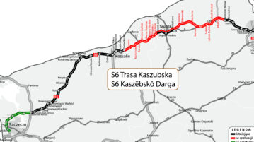S6 z nową nazwą: Trasa Kaszubska – Kaszëbskô Darga