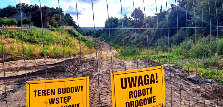 Stan realizacji południowej nitki ringu miejskiego w Słupsku
