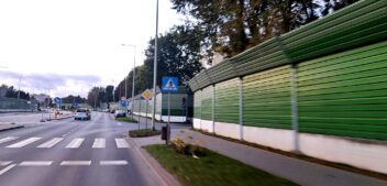 Braci Gierymskich – Koszalińska nakaz skrętu w prawo. Kontrole policyjne