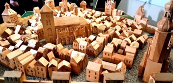 Słupsk w drewnie – makieta dawnego miasta
