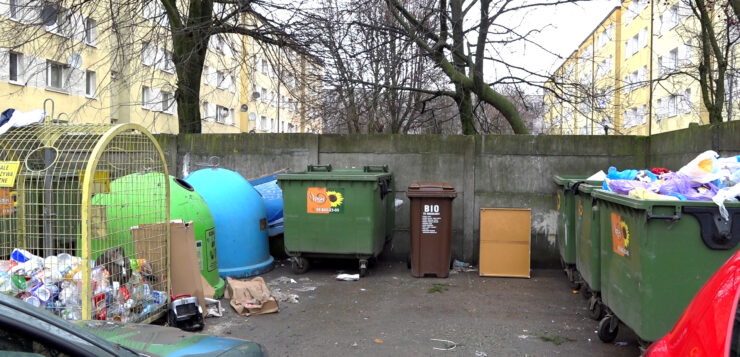 Pojemniki na odpady tekstylne w Słupsku