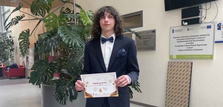 Sukces ucznia II LO w Słupsku