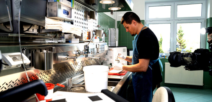 Szpitalny zakład patomorfologii z nowym wyposażeniem