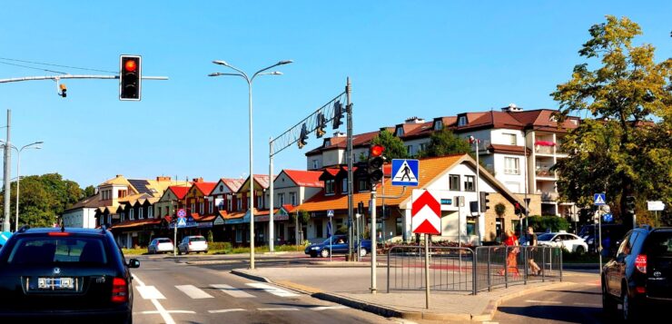 Utrudnienia w ruchu na skrzyżowaniu ulic Wiejskiej, Gdańskiej, Sierpinka i Garncarskiej